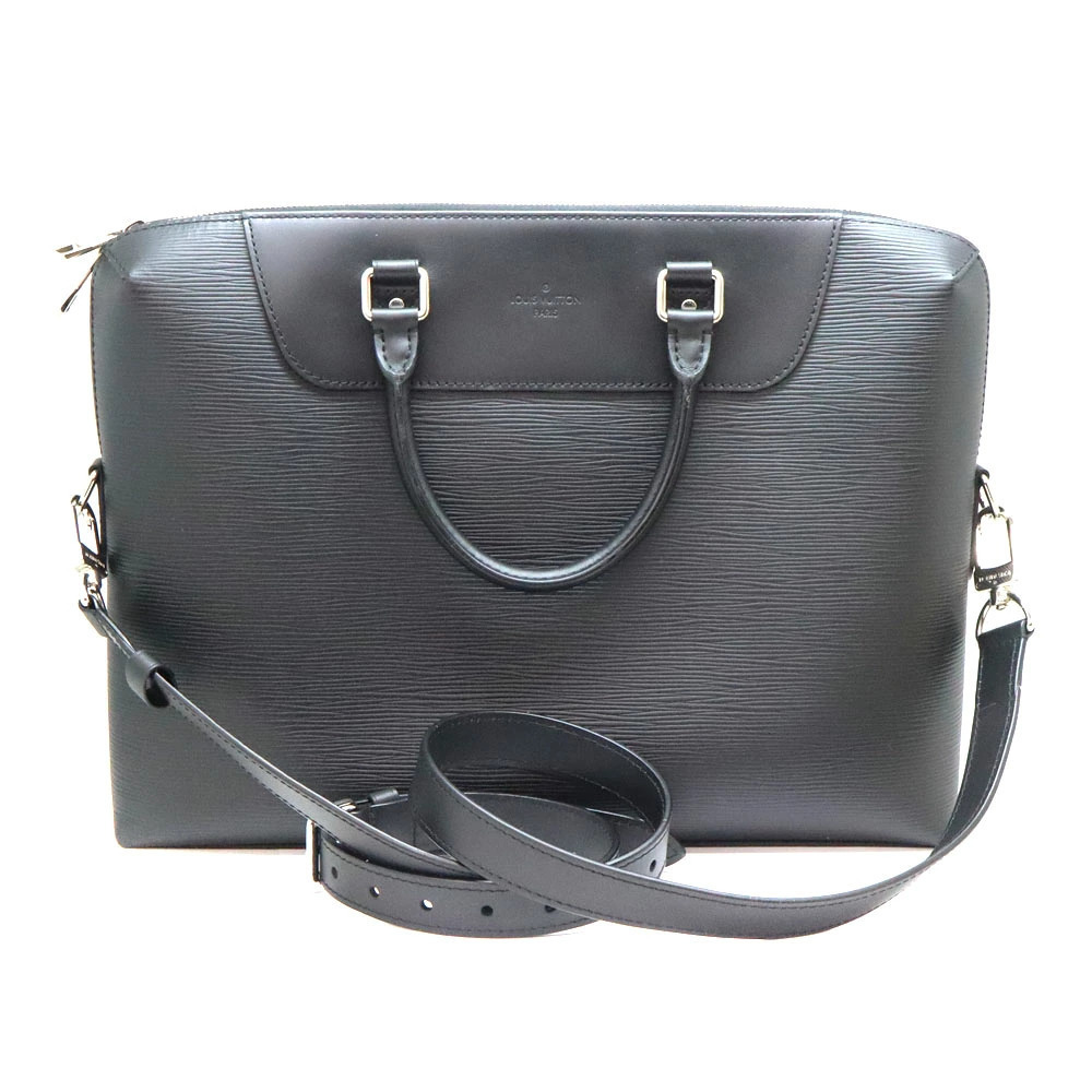 Louis Vuitton Porte document Jour Epi Black Bag